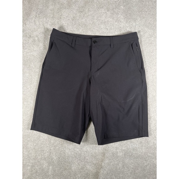 Lululemon Commission Shorts Mens 34 Black Performance 11" LM7A83S - Picture 1 of 10